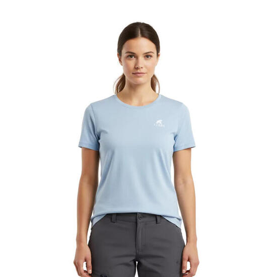 Merino-Trekking-T-Shirt für Damen