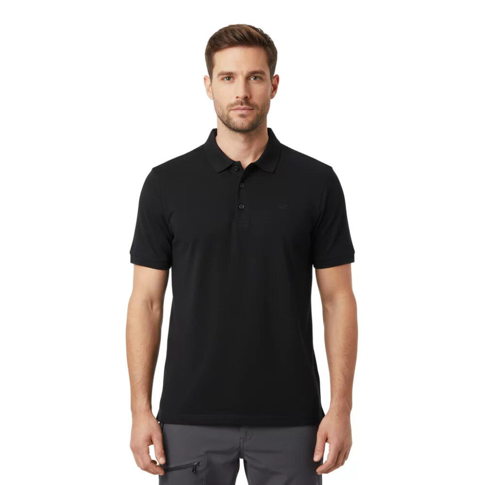 Fjork Merino - Polo Merino Rigi - Polo Manches Courtes - Noir - 38 S - Decathlon