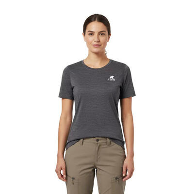 Merino-trekking-t-shirt voor dames
