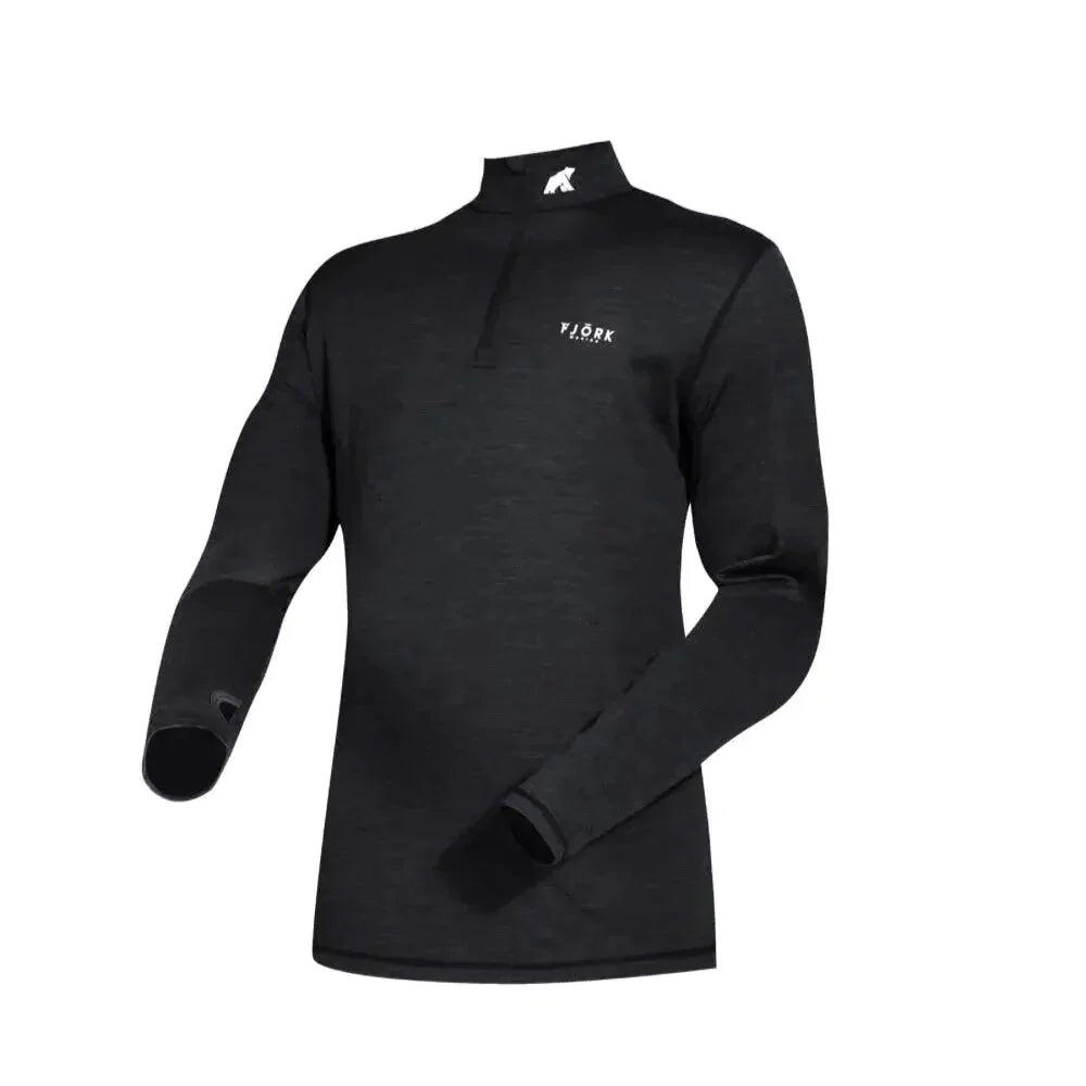 Finn Zip 210 für Herren – Technische Basisschicht aus Merinowolle 2/7