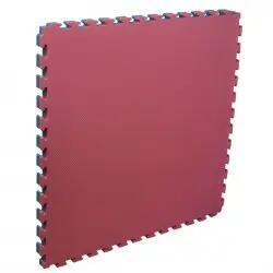 Saltea tatami Softee 2.0 EVA 100x100 cm, 20 mm, roşu/albastru