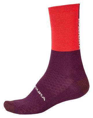 Endura BaaBaa Merino Wintersocke Rot