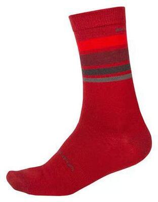 Endura baabaa merino sokken - rood