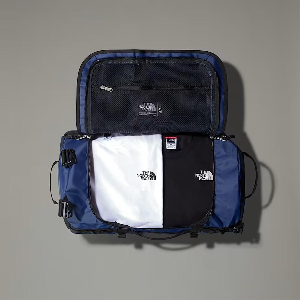 The North Face sac voyage BASE CAMP DUFFEL S - SUMMIT NAVY-TNF BLACK-NPF 3/6