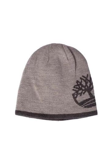 Cuffia uomo reversibile con logo