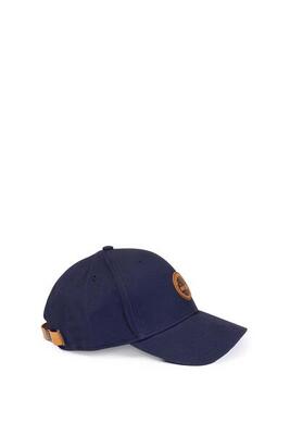 Cappellino uomo con dettagli in pelle - Misura One size