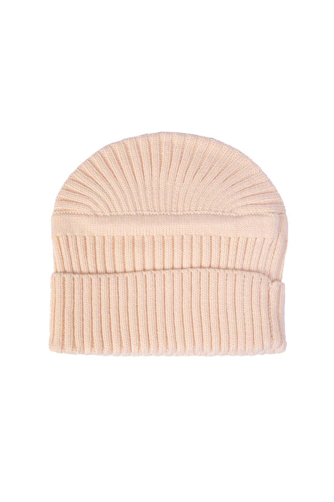 Cuffia uomo a costine con patch logo 4/4