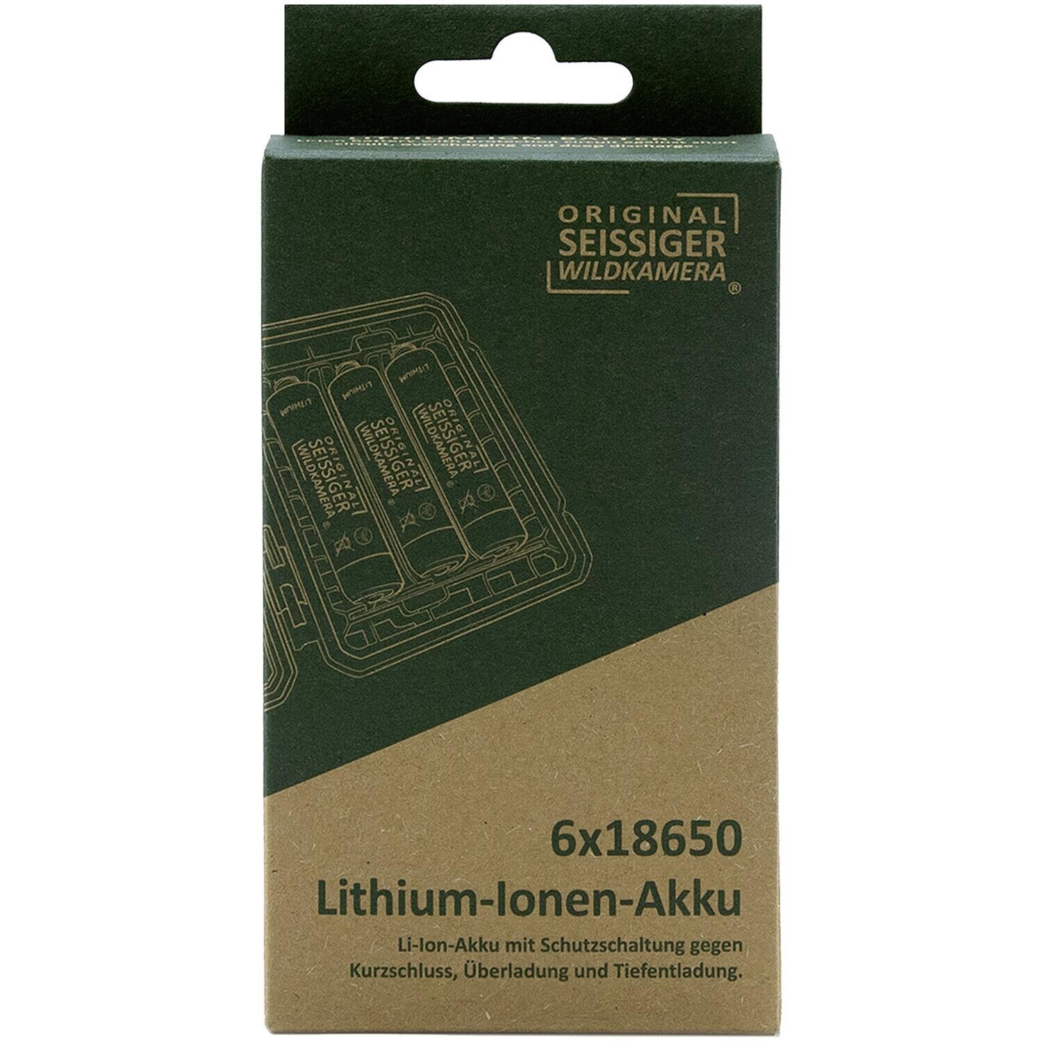 Lithium-Ionen-Akku 18650 – 6 Stück 3/4