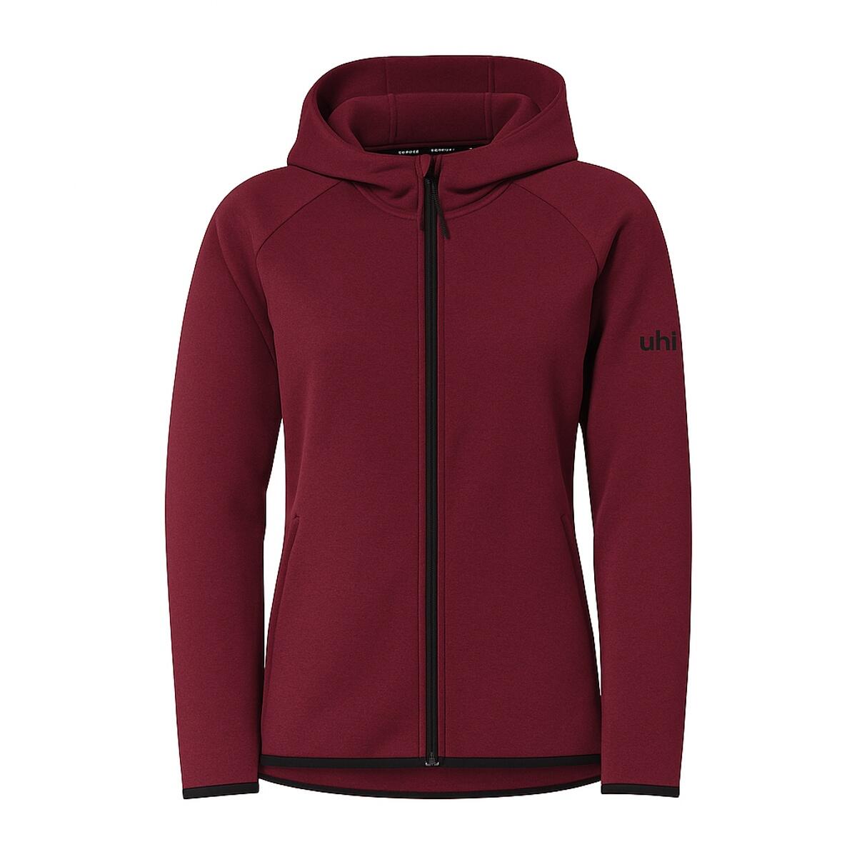 Uhlsport - Veste À Capuche Id Women Uhlsport - Veste - Bordeaux|noir|rose - 44 L - Decathlon