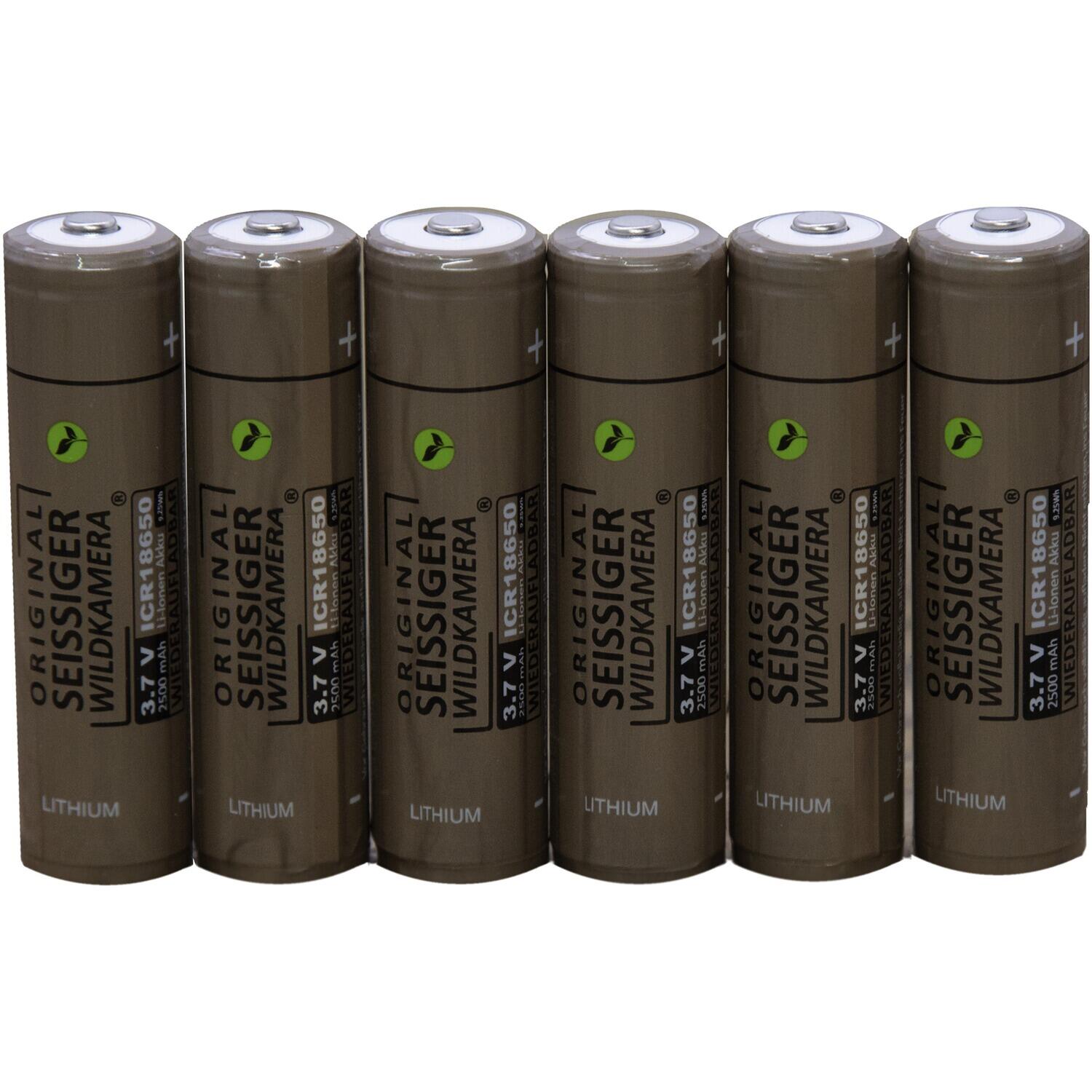 Lithium-Ionen-Akku 18650 – 6 Stück 2/4
