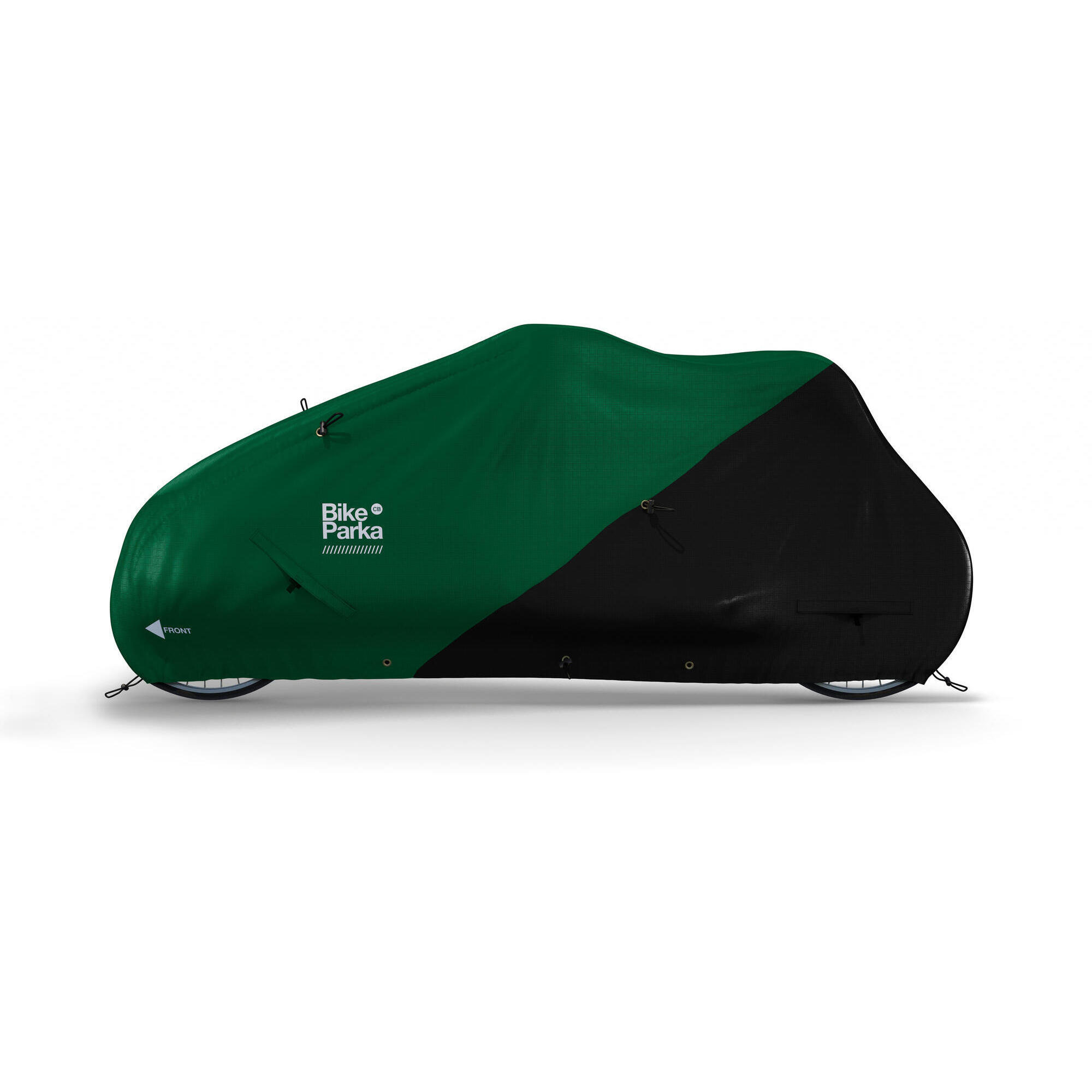 Bikeparka - Housse Pour Vélo Cargo, Verte - Couvre-sac - Vert - Decathlon