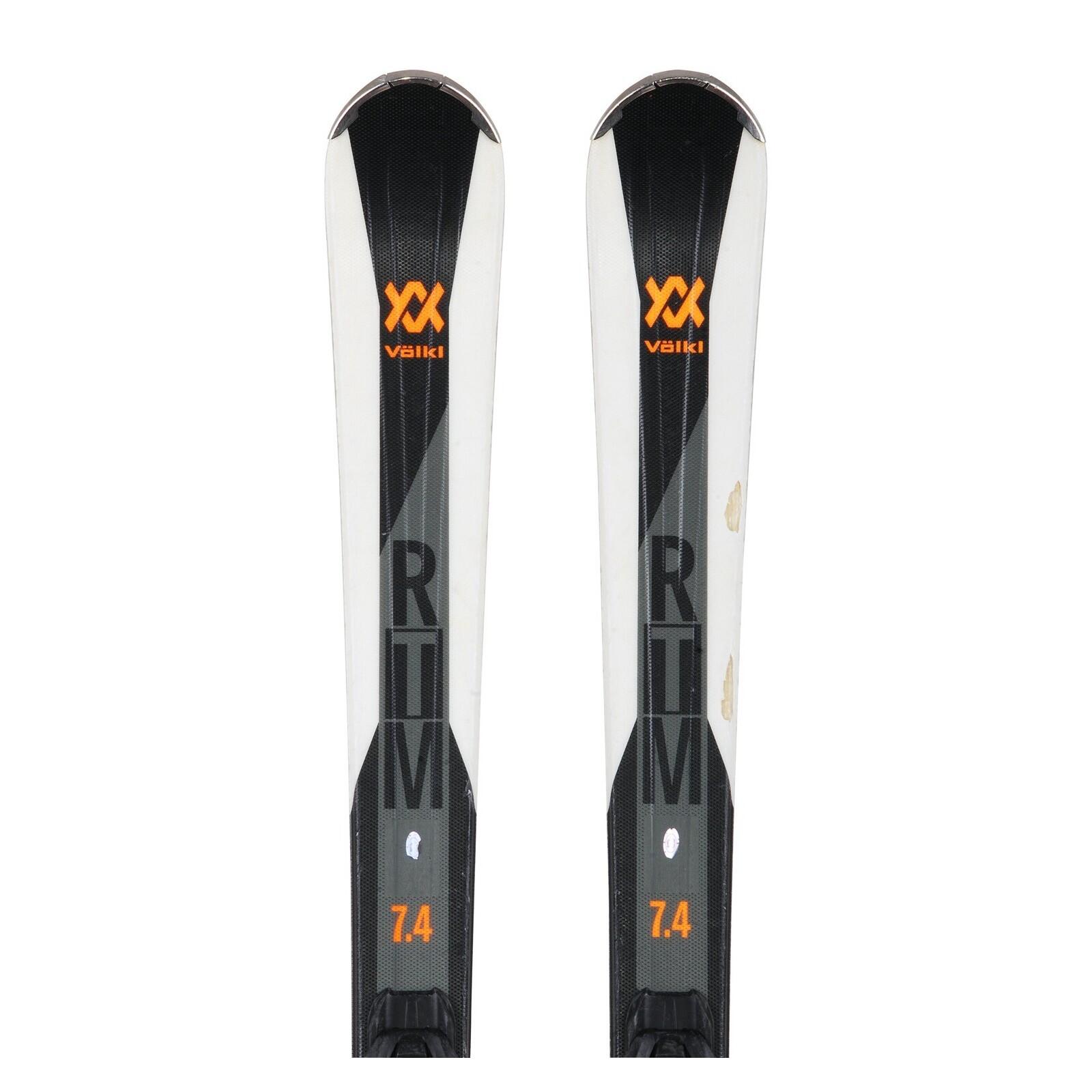 RECONDITIONNE - Ski Volkl Rtm 7.4 + Fixations 2/4
