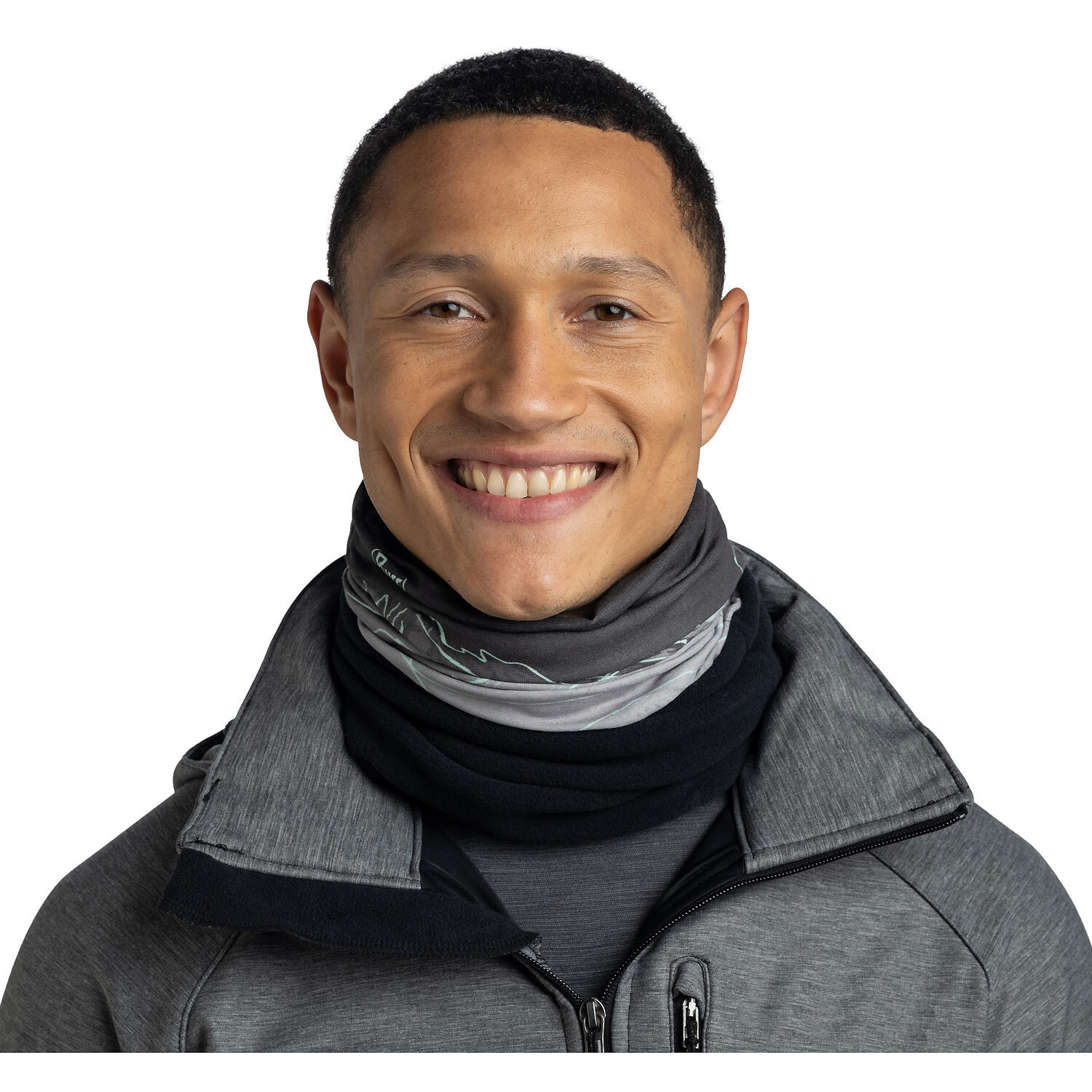 Braga de cuello Polar Unisex Buff Gris 3/7