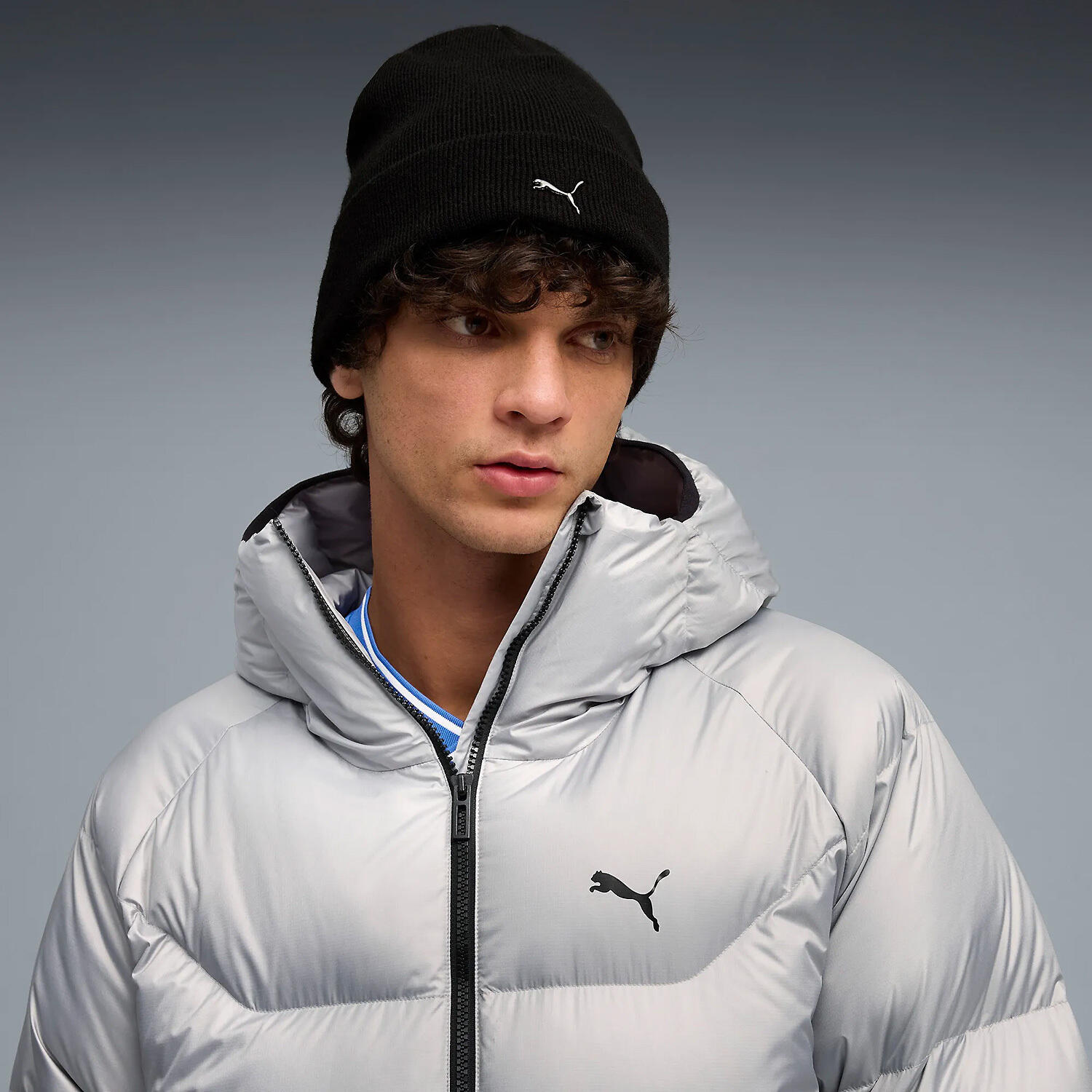 Bonnet à couronne haute avec logo PUMA CAT en métal PUMA 4/4