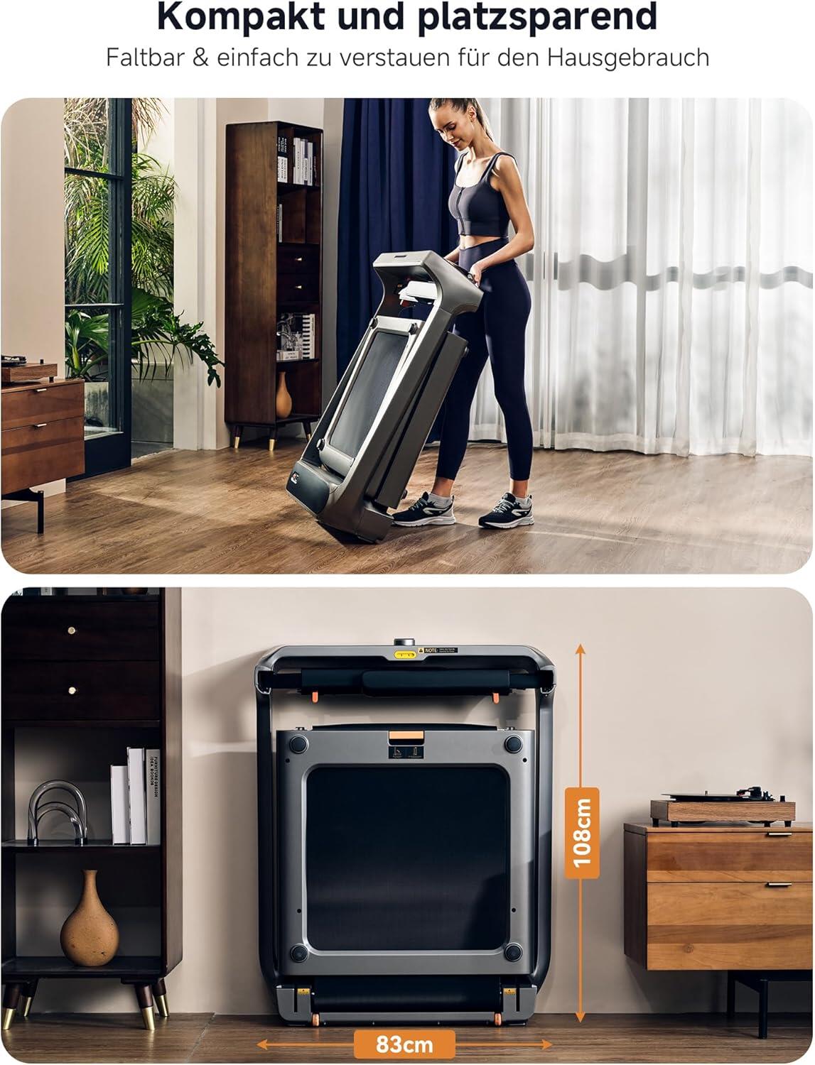 WalkingPad X218 Klappbares Laufband bis 18 km/h (Maximalgewicht 136 kg) 3/7