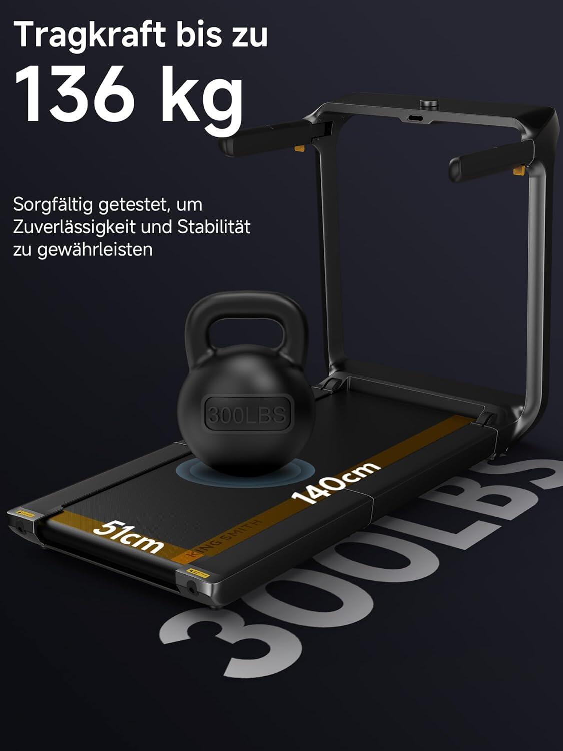 WalkingPad X218 Klappbares Laufband bis 18 km/h (Maximalgewicht 136 kg) 4/7