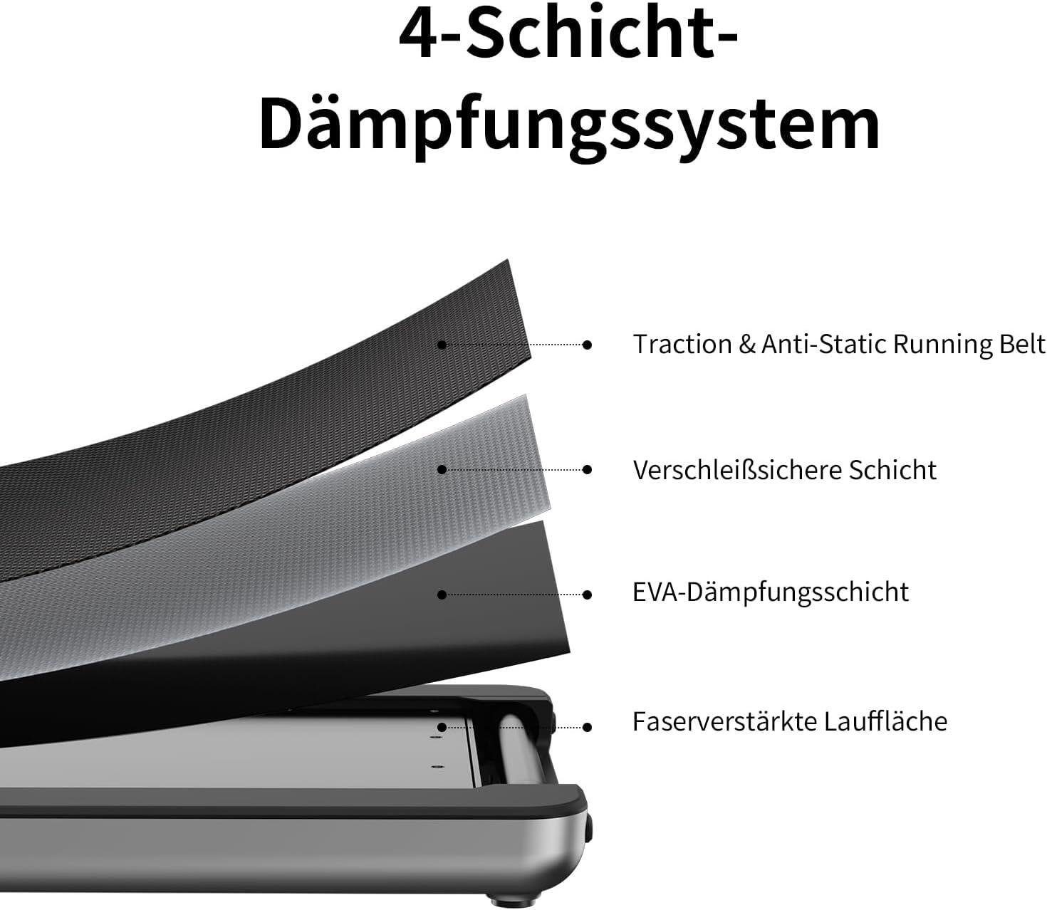 WalkingPad X214 Klappbares Laufband bis 14 km/h 4/7