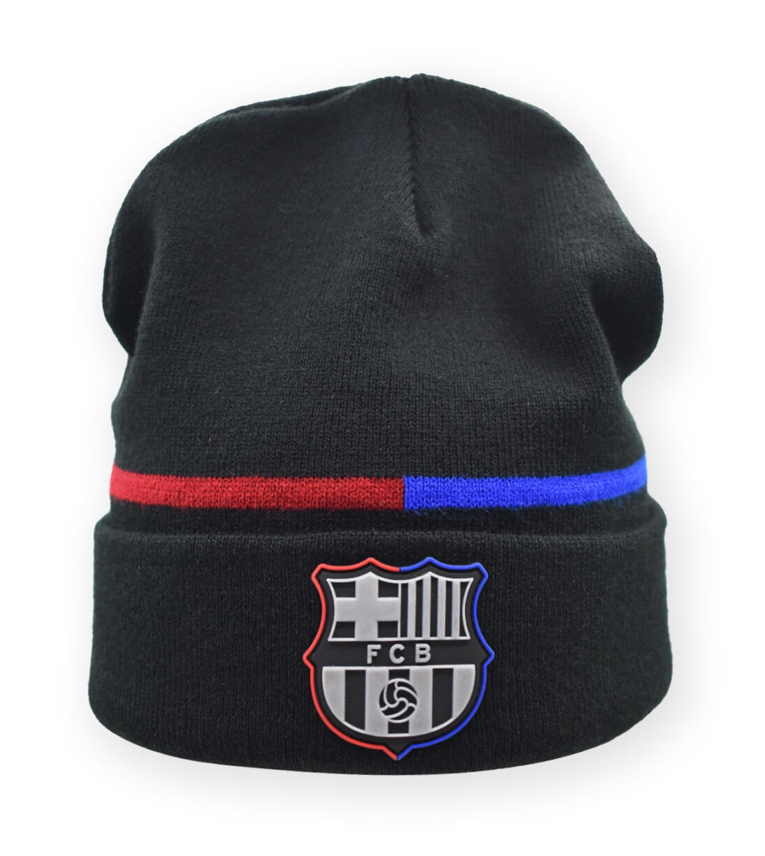 FC Barcelona czapka zimowa junior hat czarna