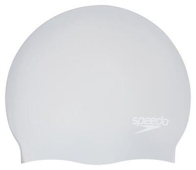 Speedo badmuts lang haar zilver