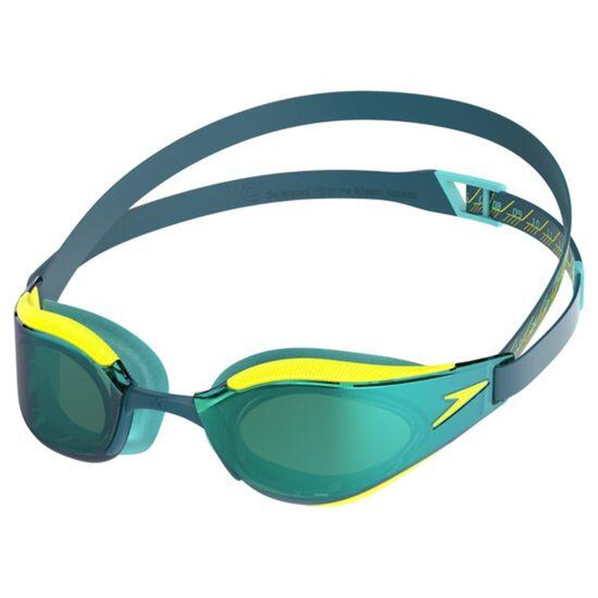 Speedo - Lunettes De Natation Speedo Fastskin Hyper Elite Miroir Vert/jaune - Lunettes De Natation - Vert - No Size - Decathlon