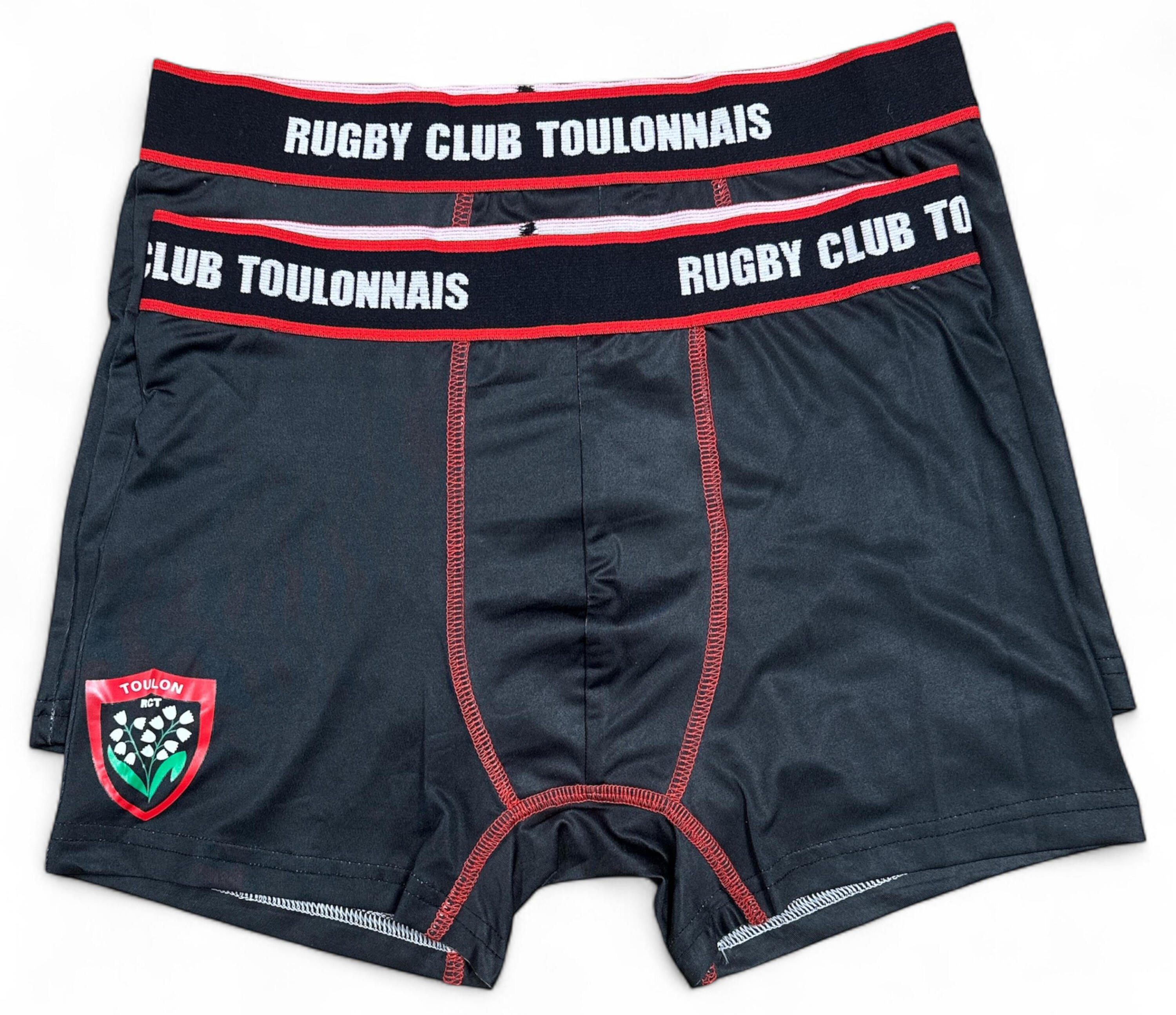 2 x Boxer RCT TOULON - Collection officielle Rugby Club Toulonnais 1/3