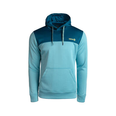 Felpa DUERO MIX con cappuccio regolabile logo frontale e tasca a canguro