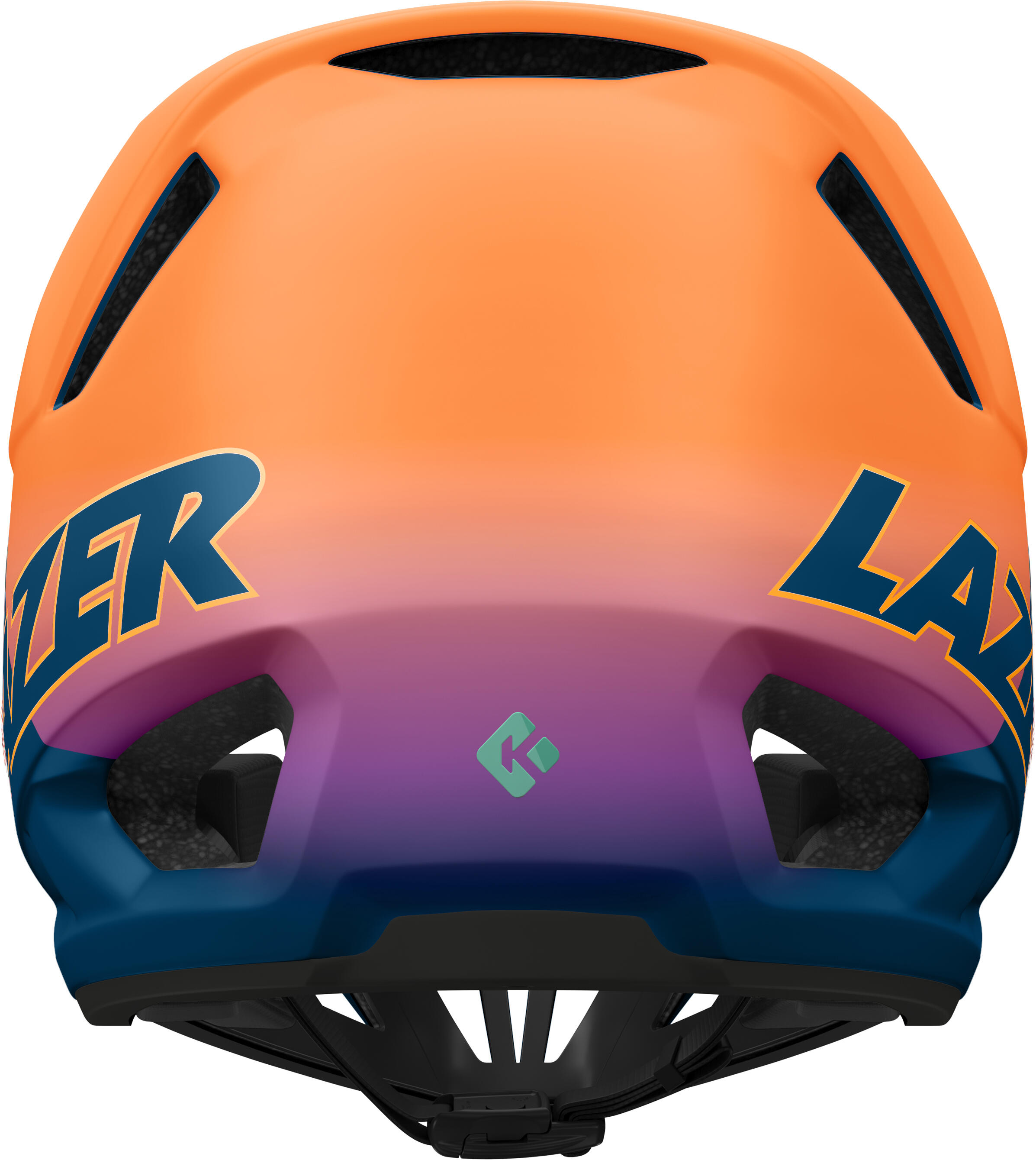 Casque intégral Cage KinetiCore, bleu-orange 2/5