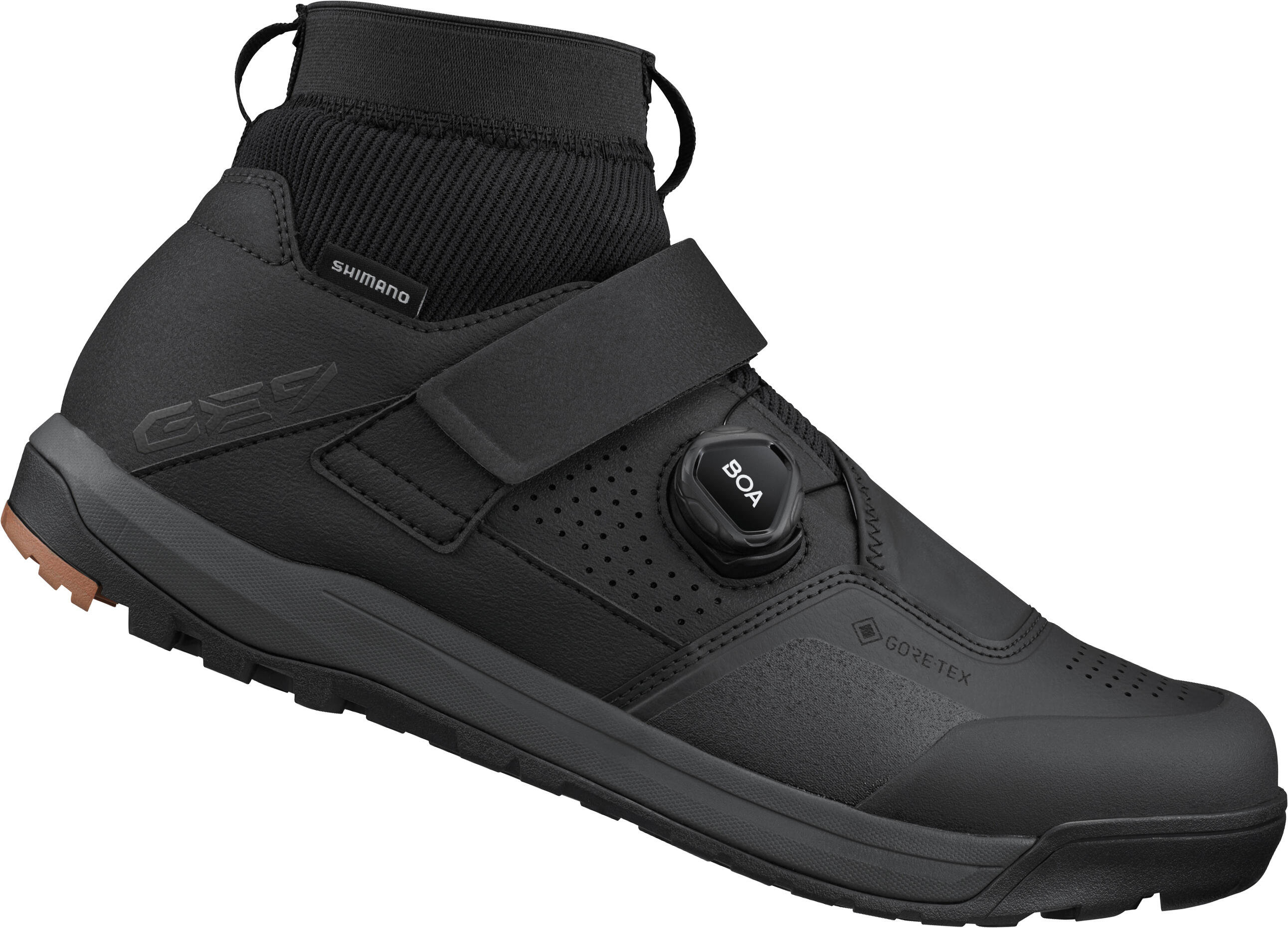 SHIMANO Gravity/Enduro Racing - Scarpe da ciclismo GE900GTX, nero