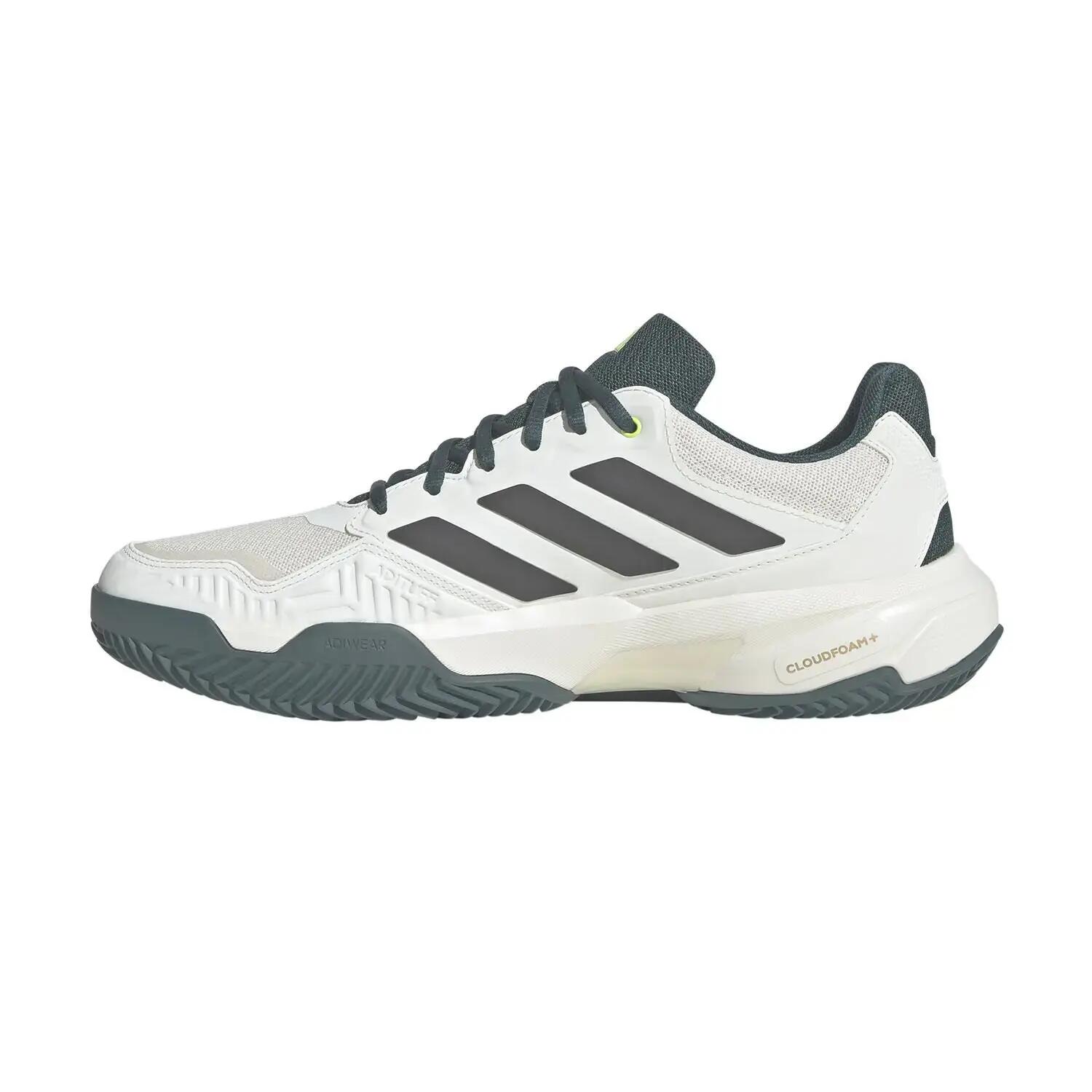 Tennis Padelschuhe Herren - ADIDAS Court Jam Control 3 Clay M - White/Aurora 3/7