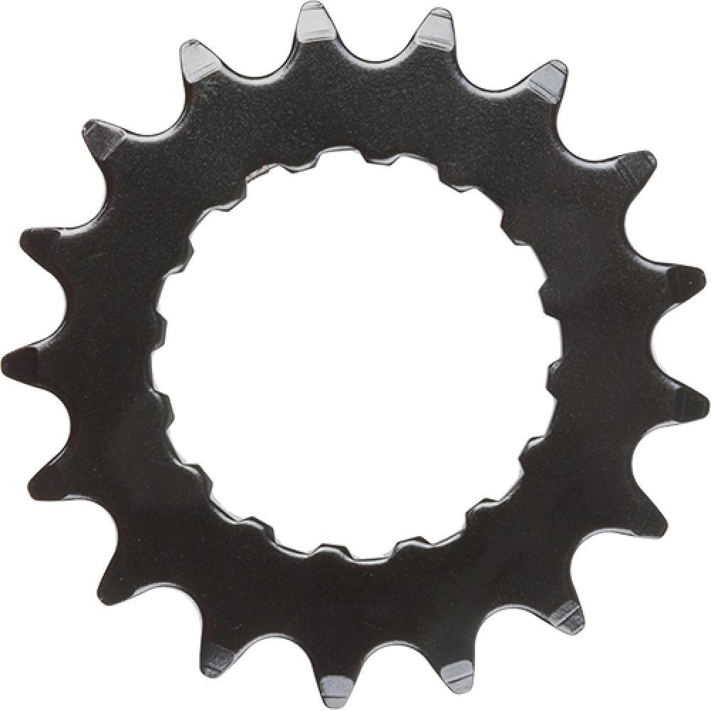Messingschlager Kettenblatt E-Bike Bosch Gen2, 17Z, schwarz, Direct mount 2/3