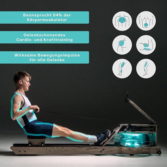 Maquina de remo Waterrower Driftwood 4/7
