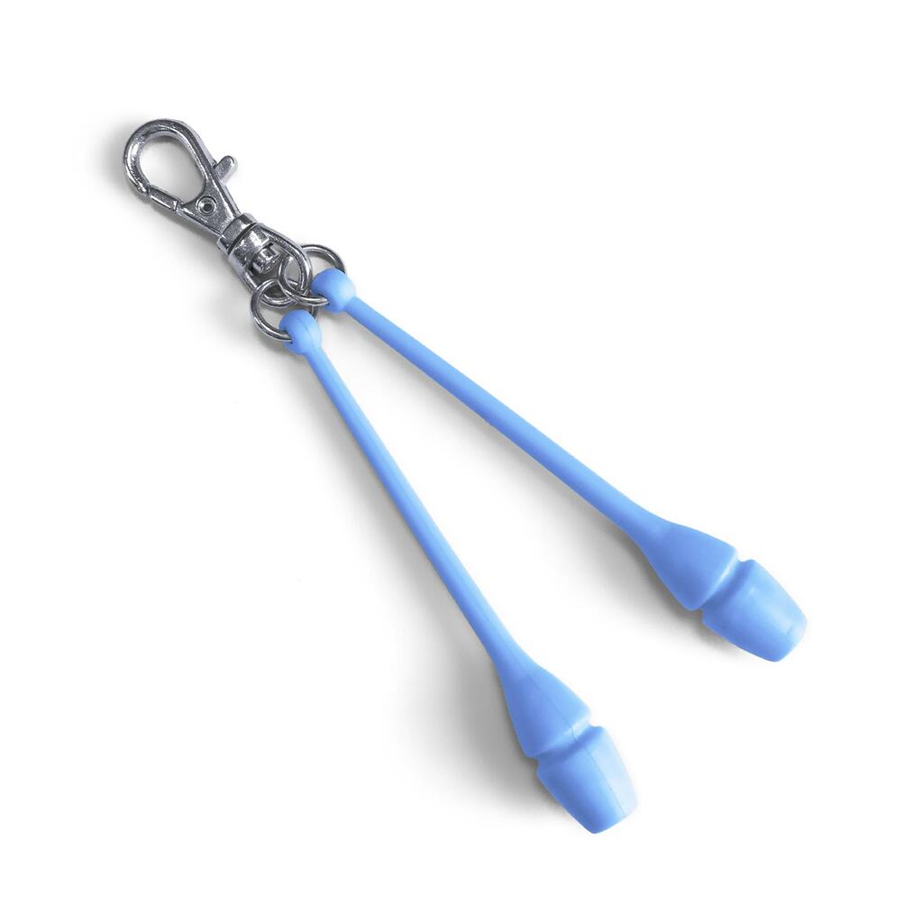 INDIGO Rhythmic Gymnastics Clubs Keychain 8 cm