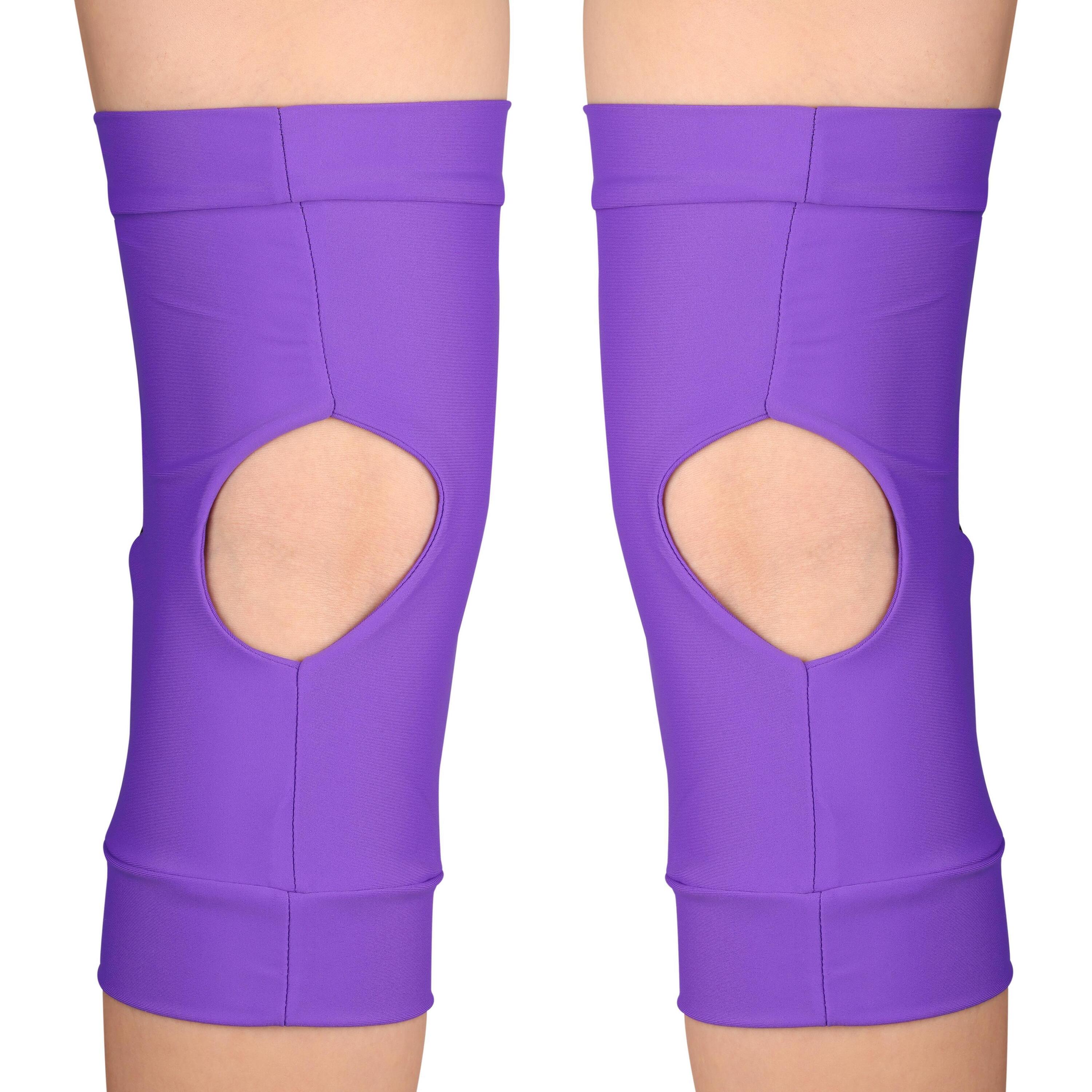 Genouillères Gymnastique et Danse Longues et Renforcées SANDRA INDIGO Taille M 3/4