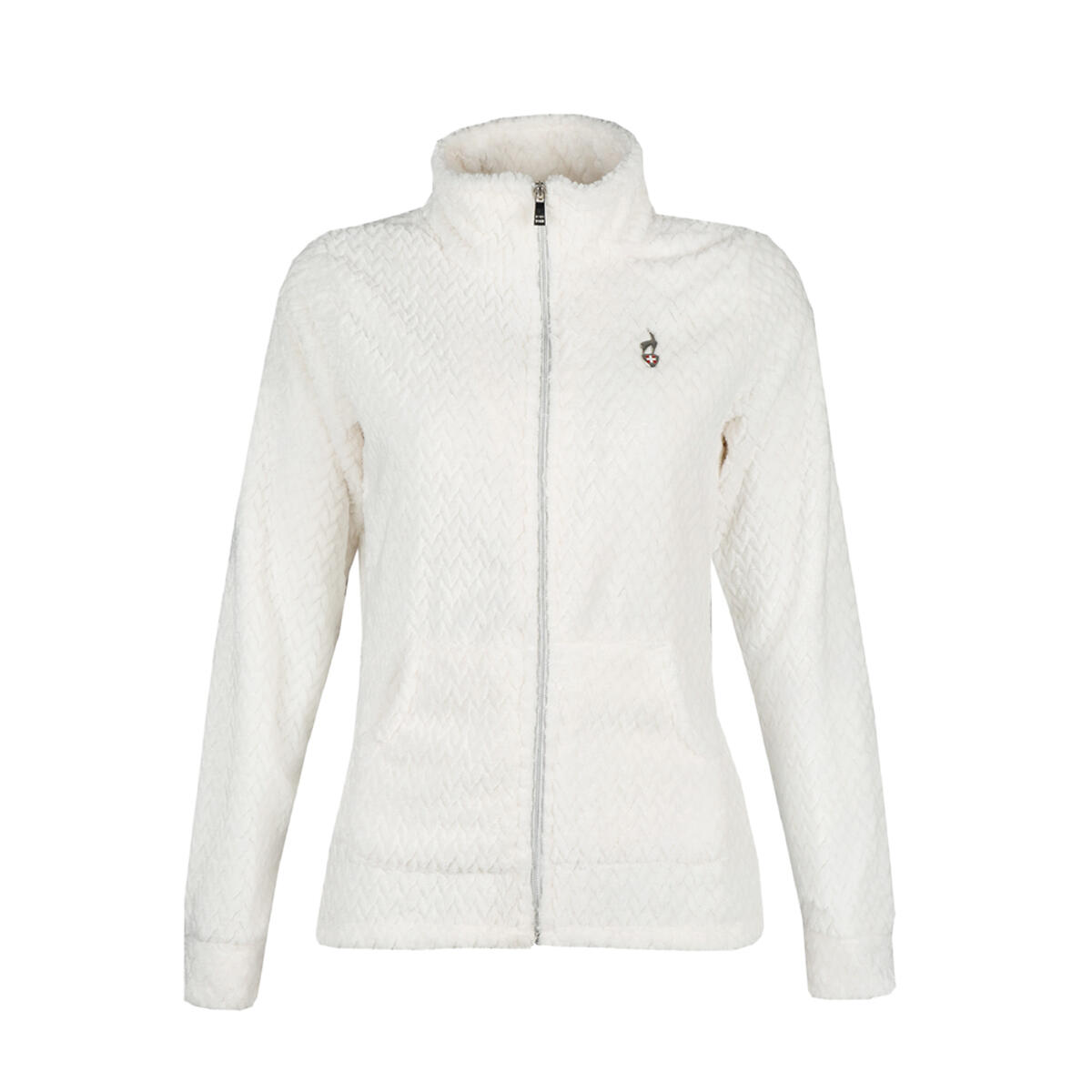 Polaires femme Veste polaire AULP Becco-Blanc-M 3/4