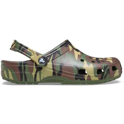 Zueco de camuflaje clásico de Crocs