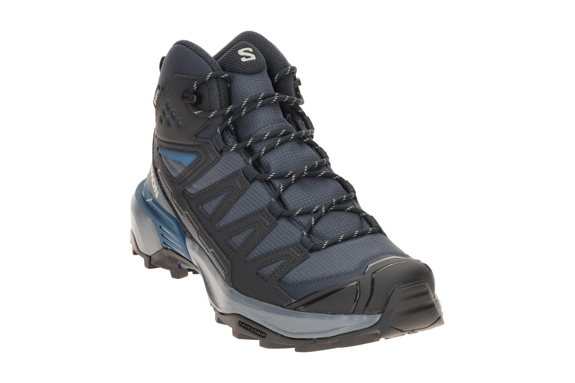 Salomon X Ultra 360 Mid Schuhe blau schwarz GORE-TEX 3/7