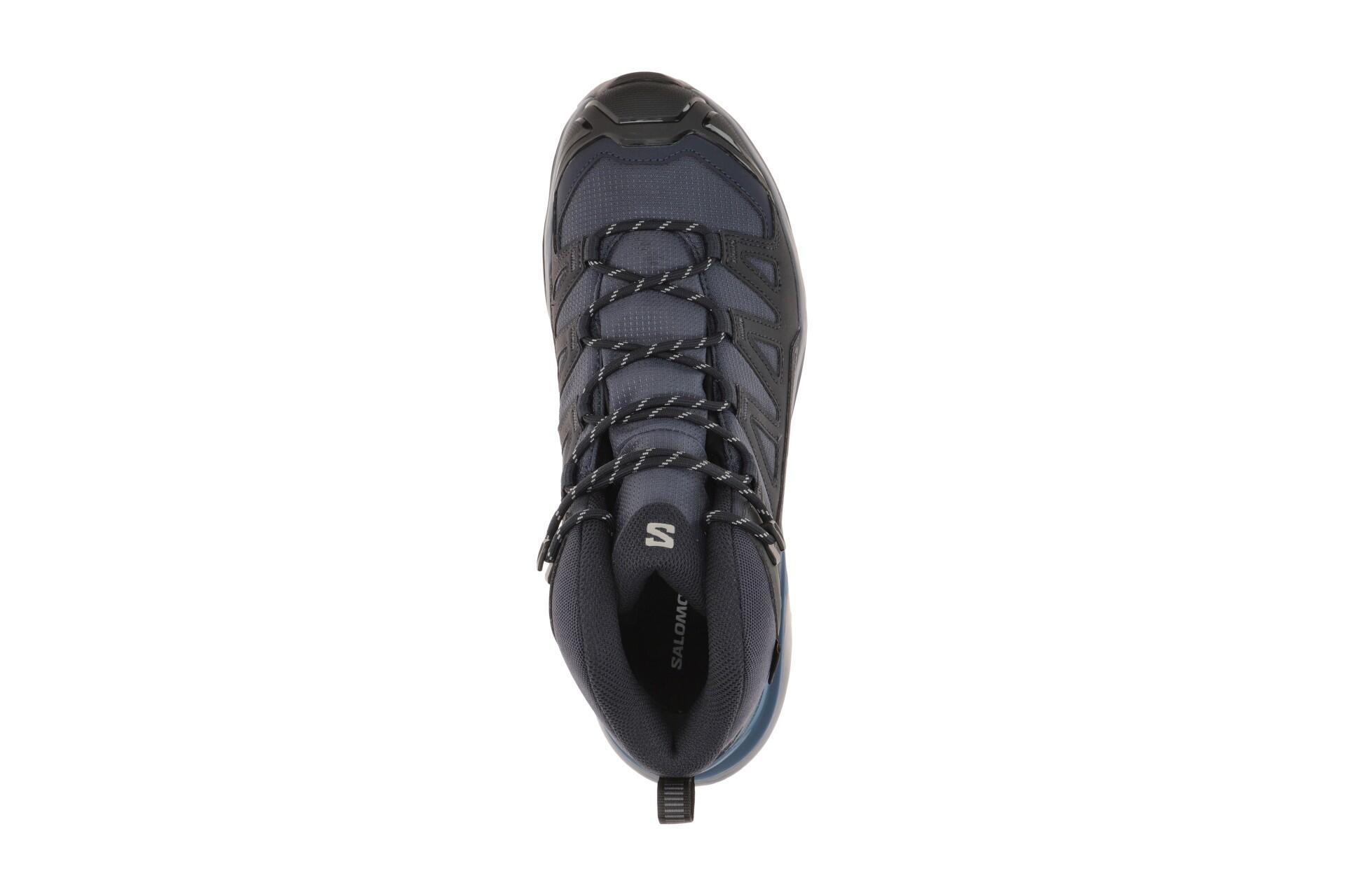 Salomon X Ultra 360 Mid Schuhe blau schwarz GORE-TEX 6/7