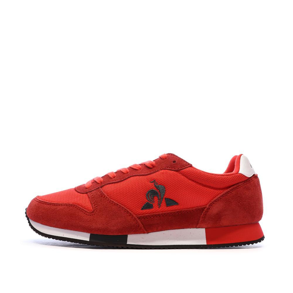 Men's Le Coq Sportif Alpha Red Trainers