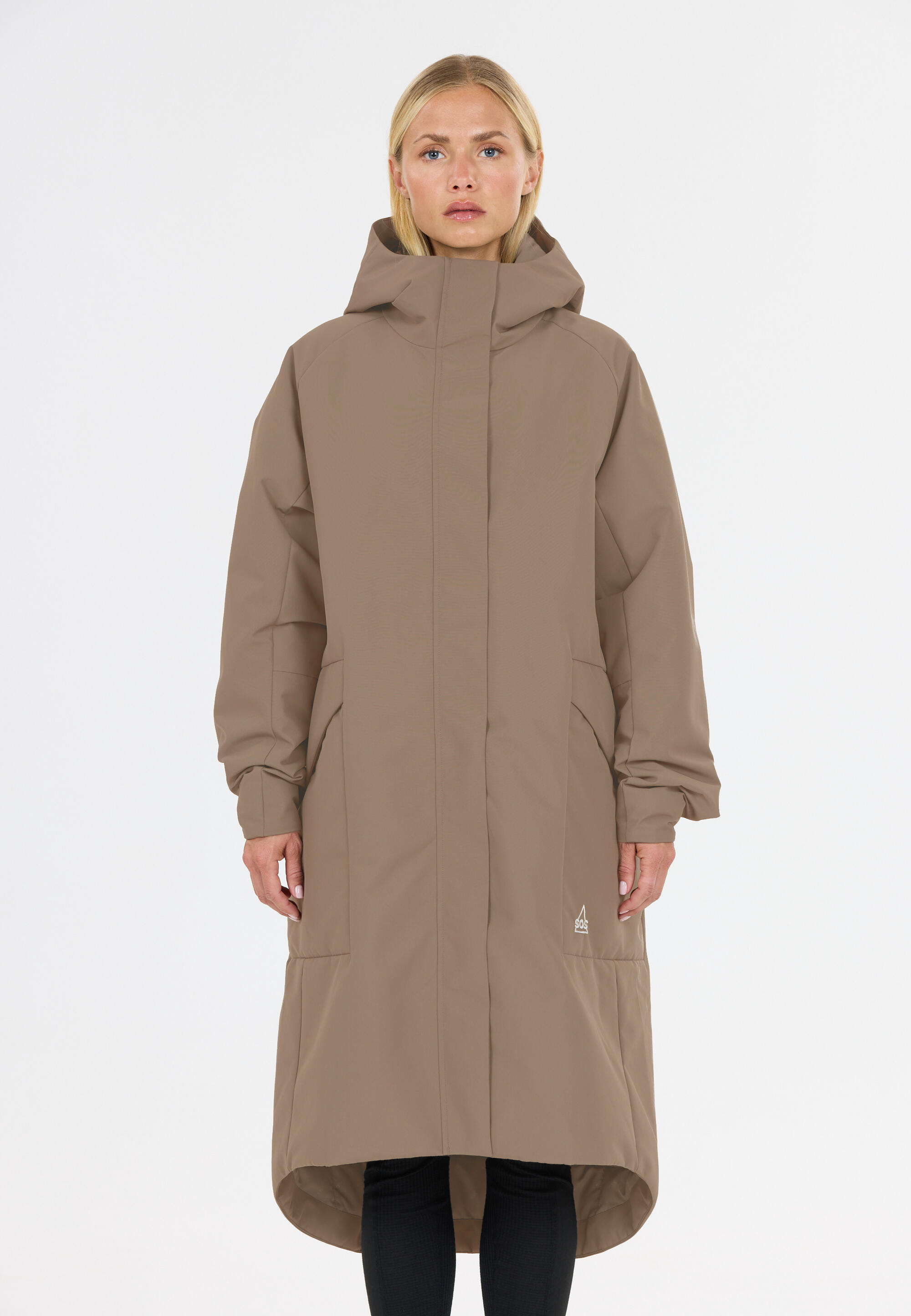 Veste à capuche longue femme SOS Trikora 2L 4/5