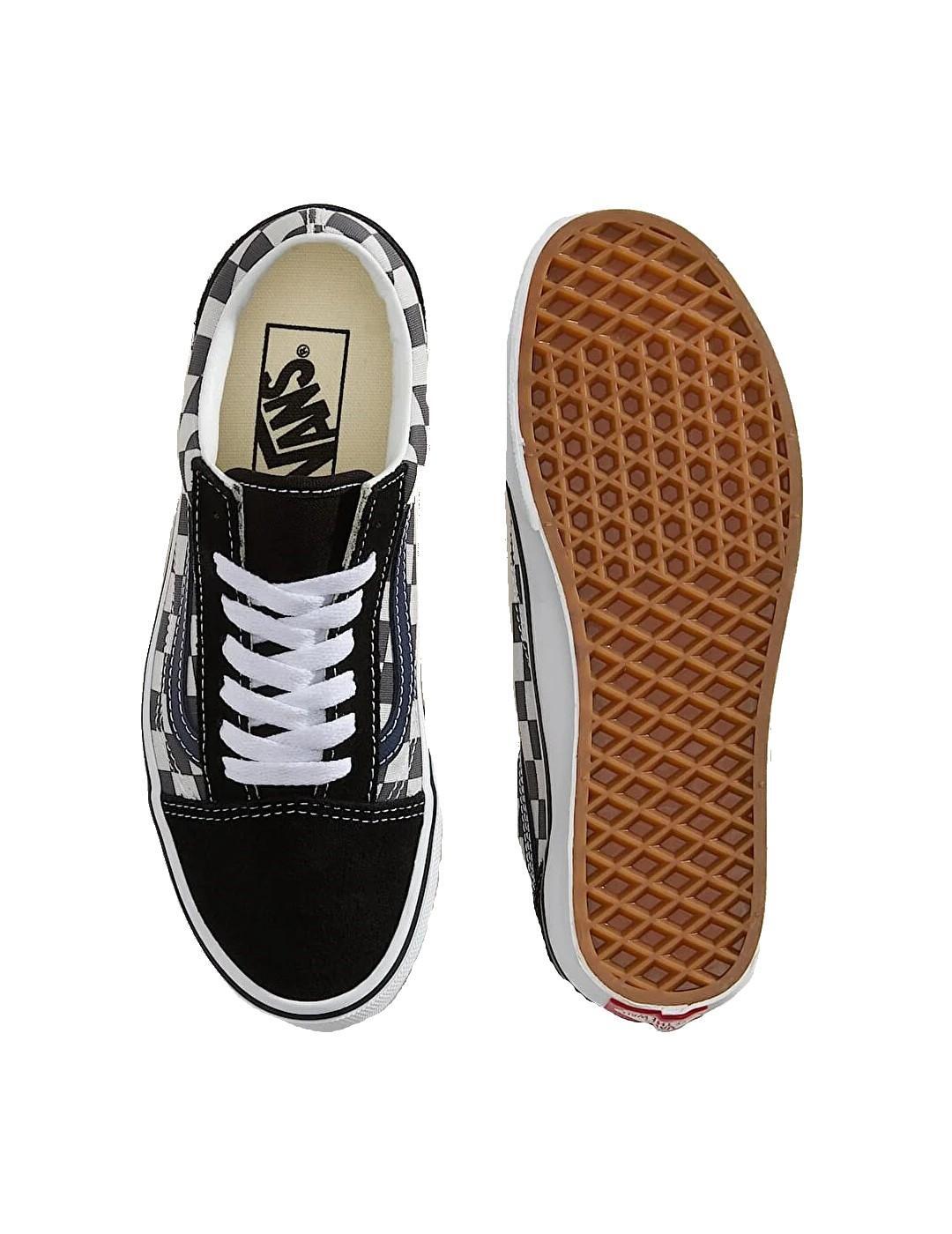 Chaussures pour hommes Vans Old Skool tnch Gris 3/4