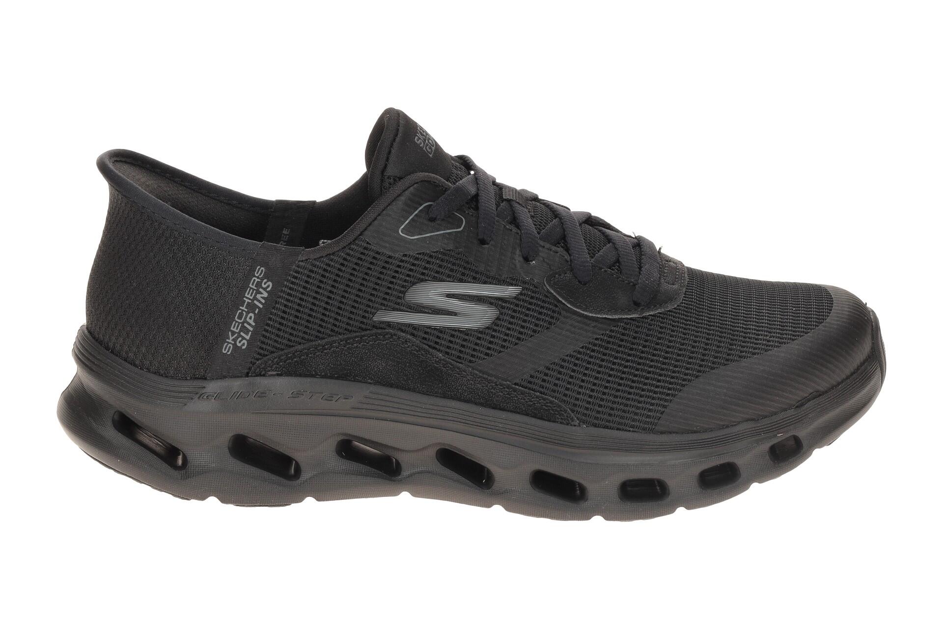 Skechers Go Walk Gliede Step Schuhe schwarz SLIP-IN 125115 2/7