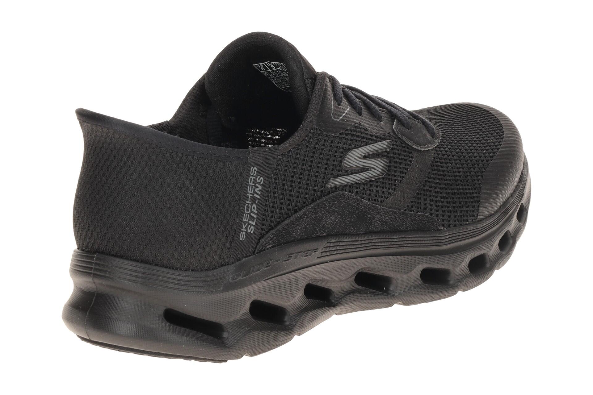 Skechers Go Walk Gliede Step Schuhe schwarz SLIP-IN 125115 4/7