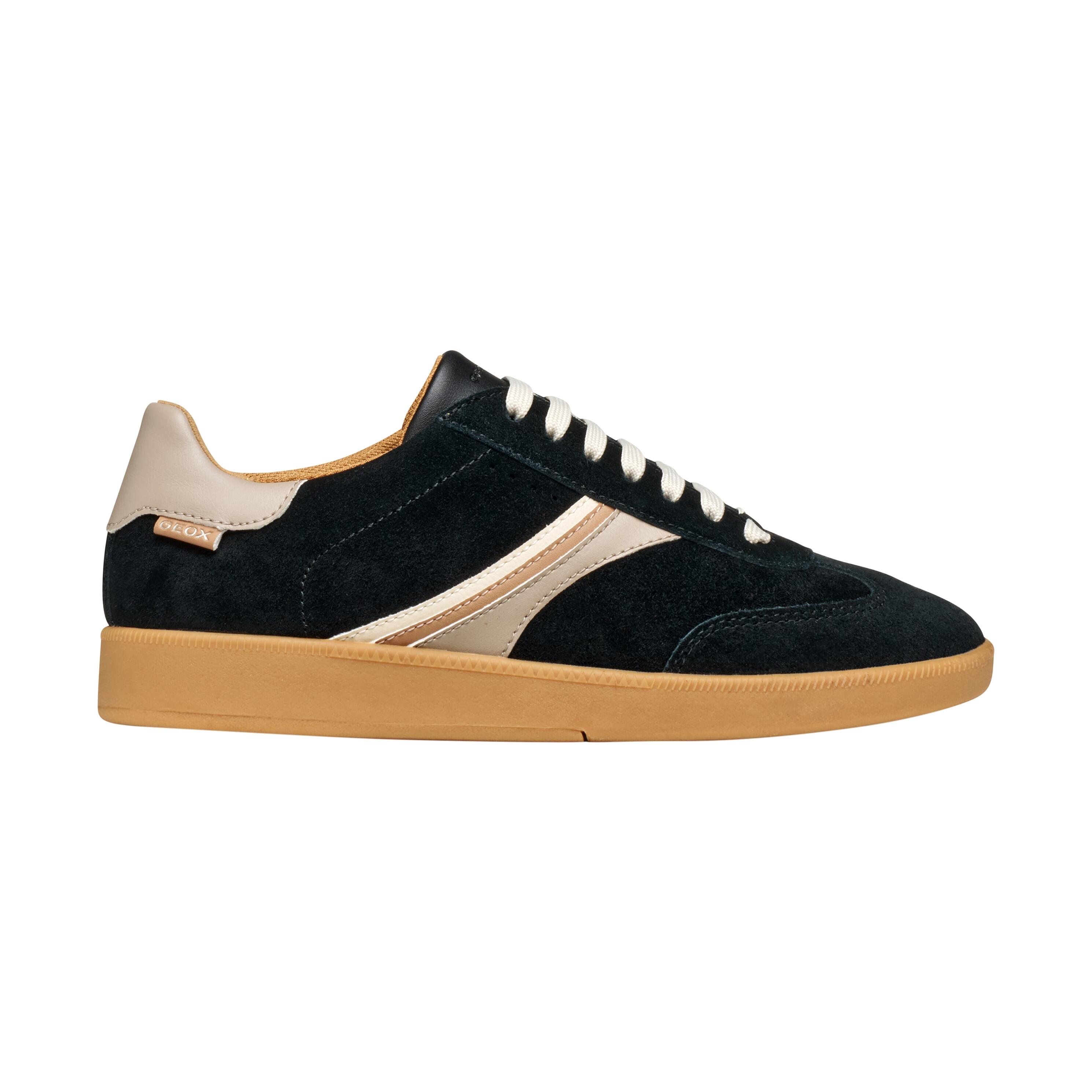 Baskets Femme Baskets Geox D MELEDA Vert Noir Geox 2/5