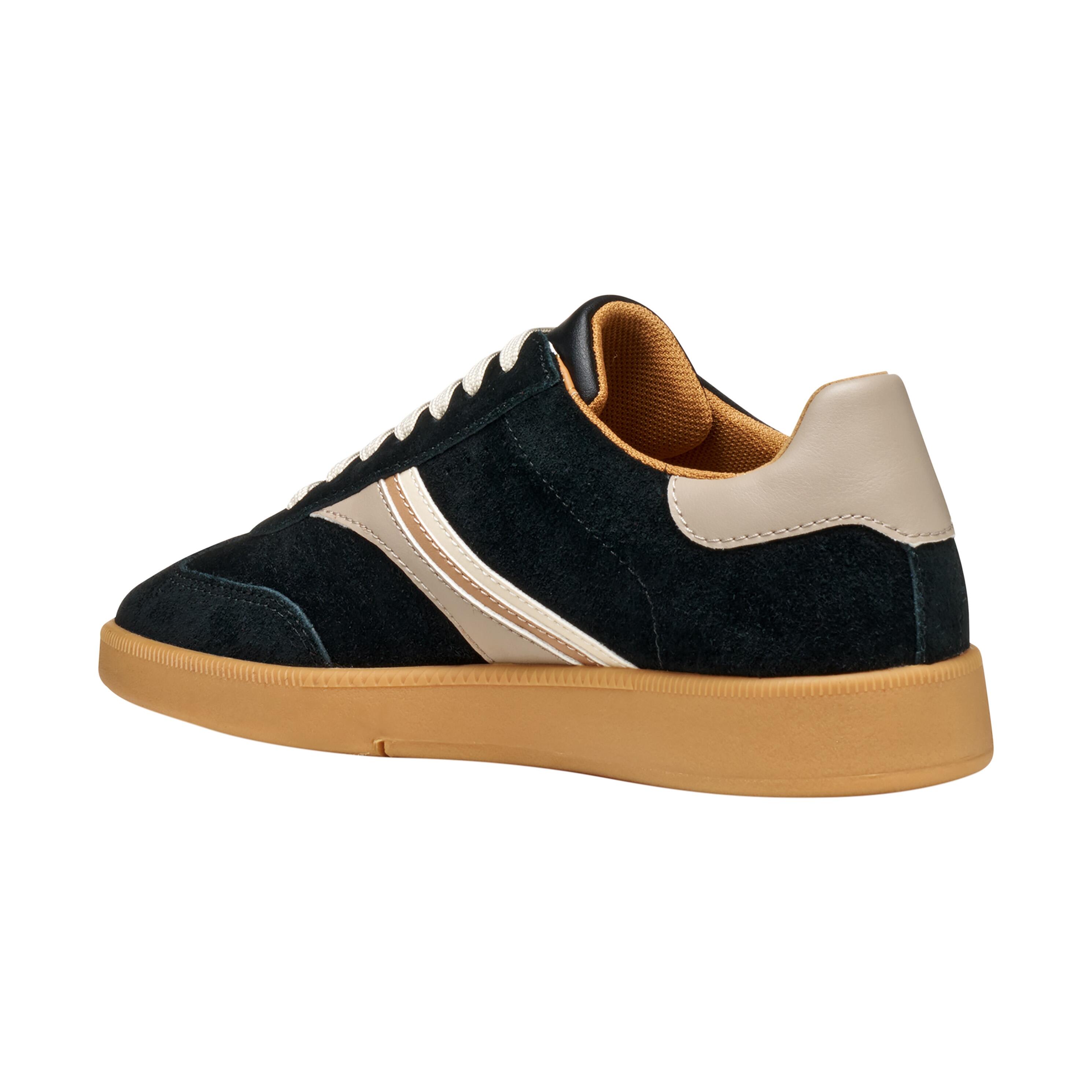 Baskets Femme Baskets Geox D MELEDA Vert Noir Geox 4/5