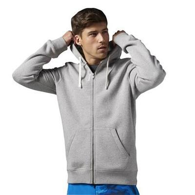 Herren universal Sweatshirts Reebok EL Fleece FZ