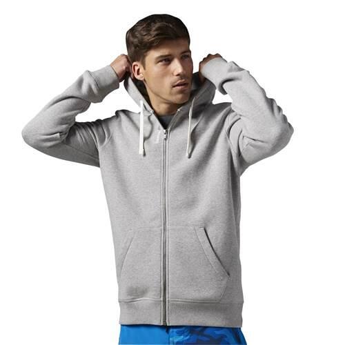Reebok - Sweat Universel Hommes Reebok El Fleece Fz - Polaire - Gris - Decathlon