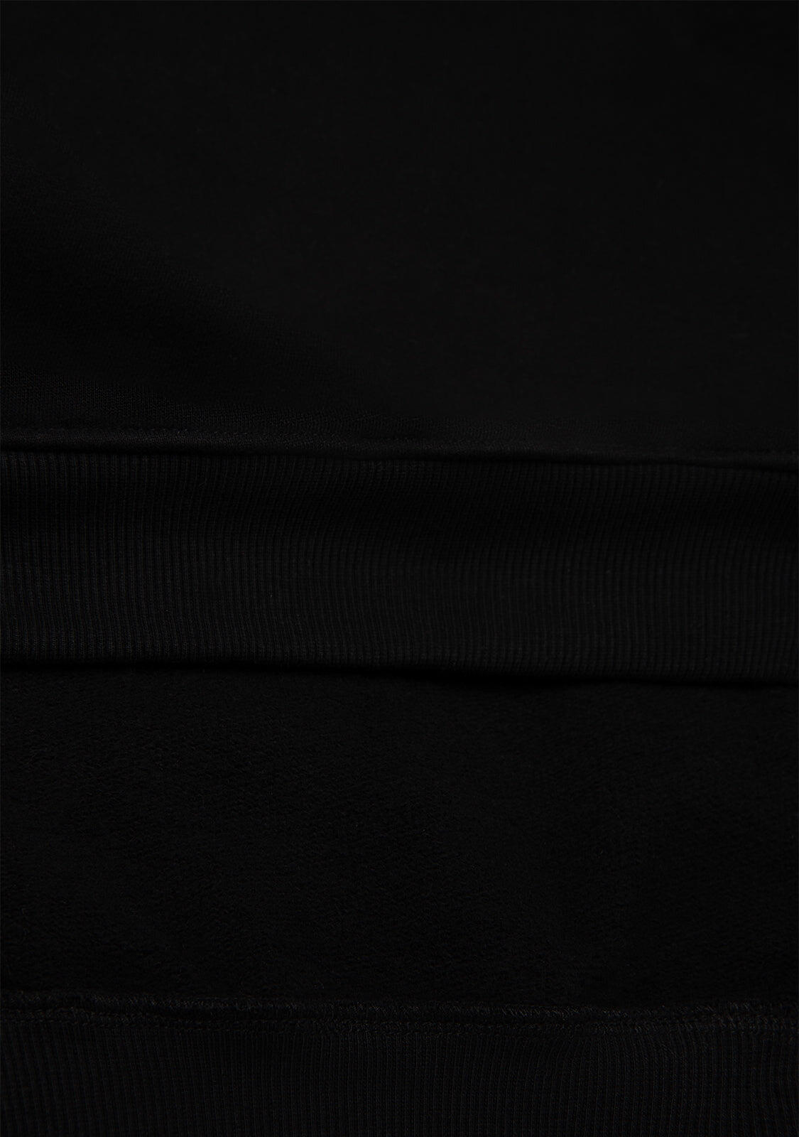 Sudadera Unisex Half-Zip Negra 4/4