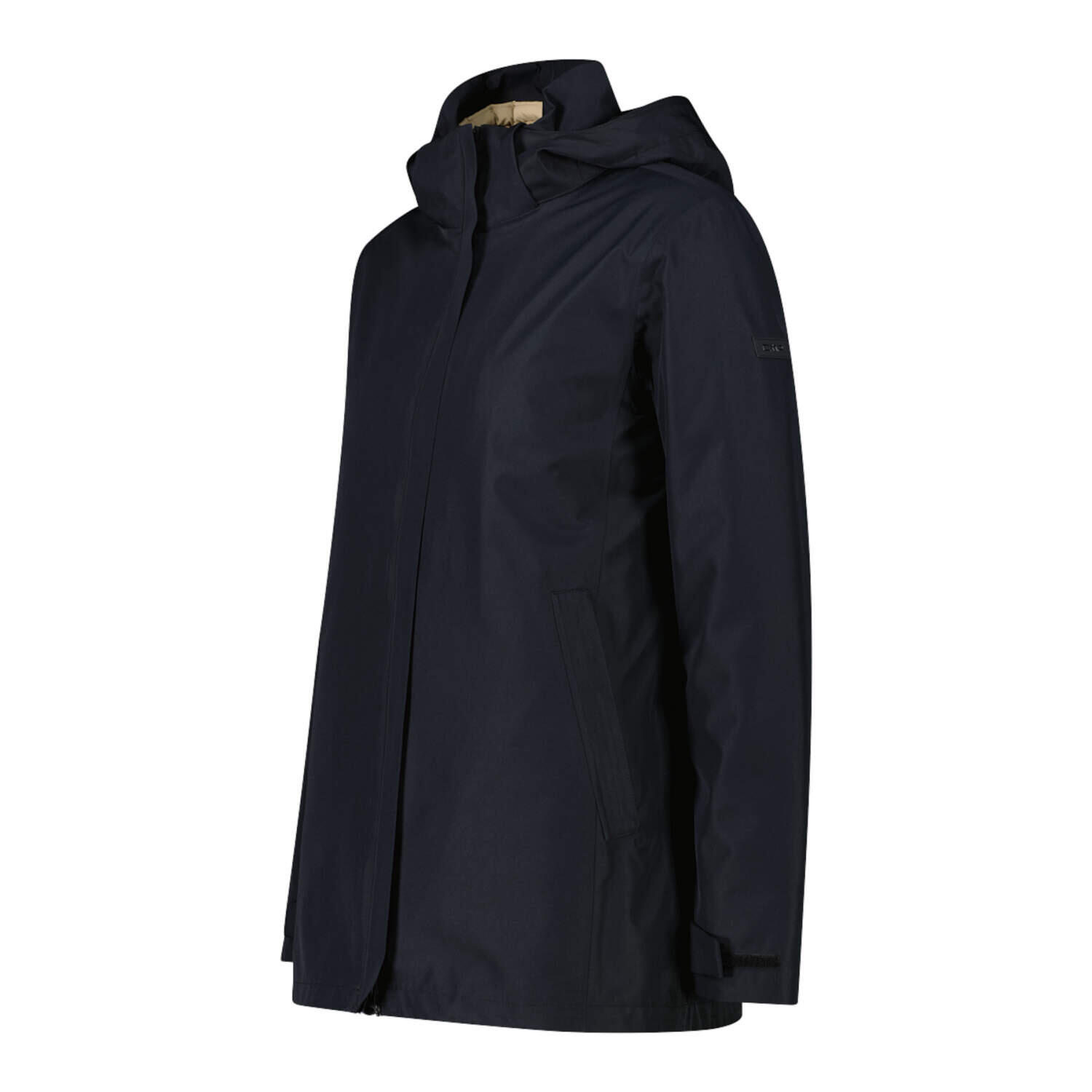 Chaqueta con capucha desmontable y forro mujer CMP 9/13