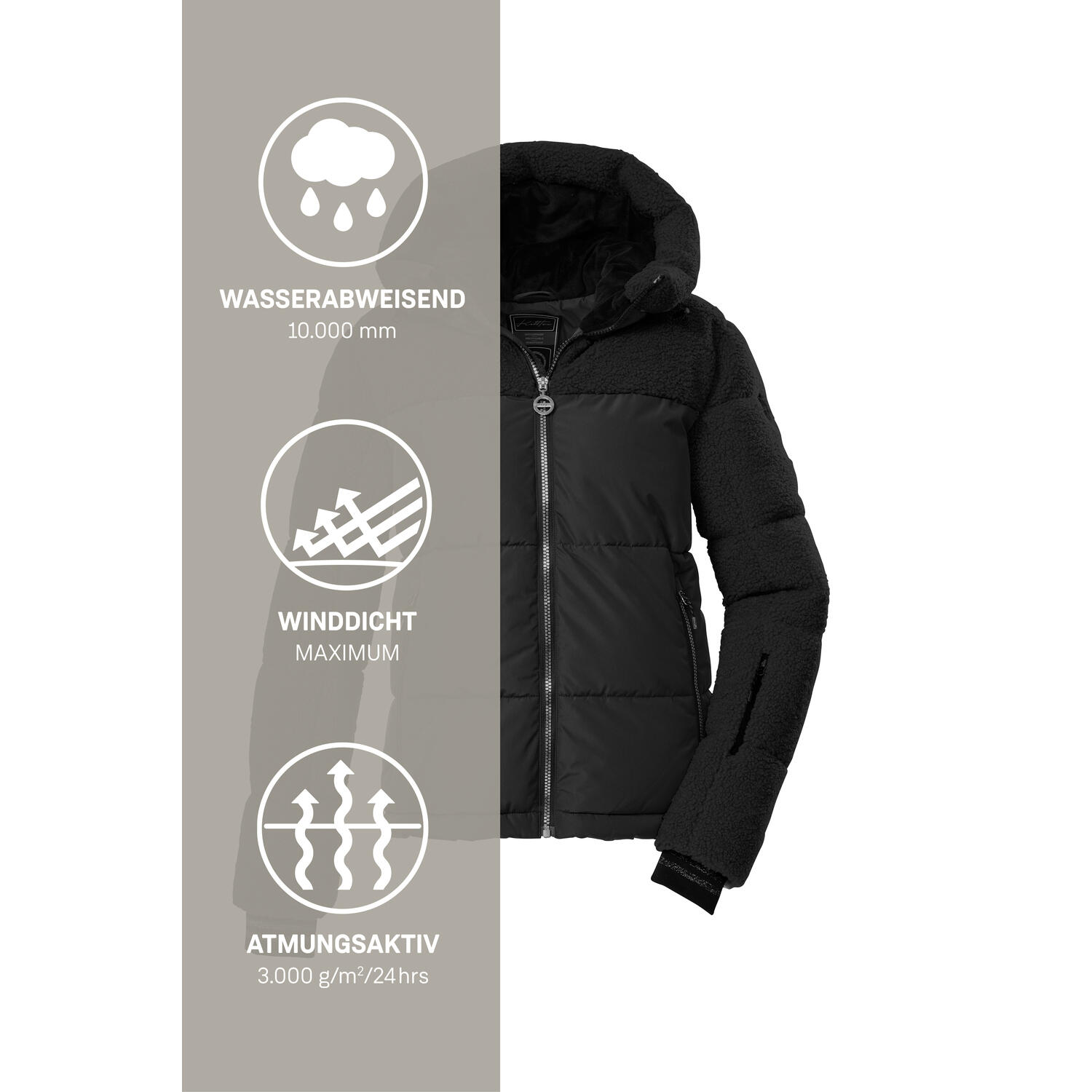 Damen Ski-Steppjacke KSW 111 WMN SKI QLTD JCKT 6/6