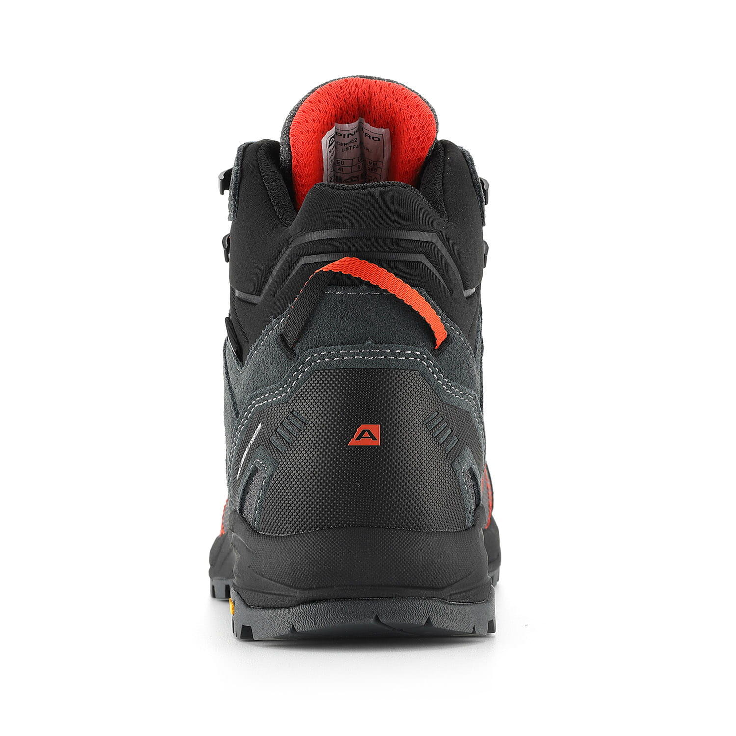 Buty wysokie trekkingowe unisex Alpine Pro Cerne 2 Vibram 4/6